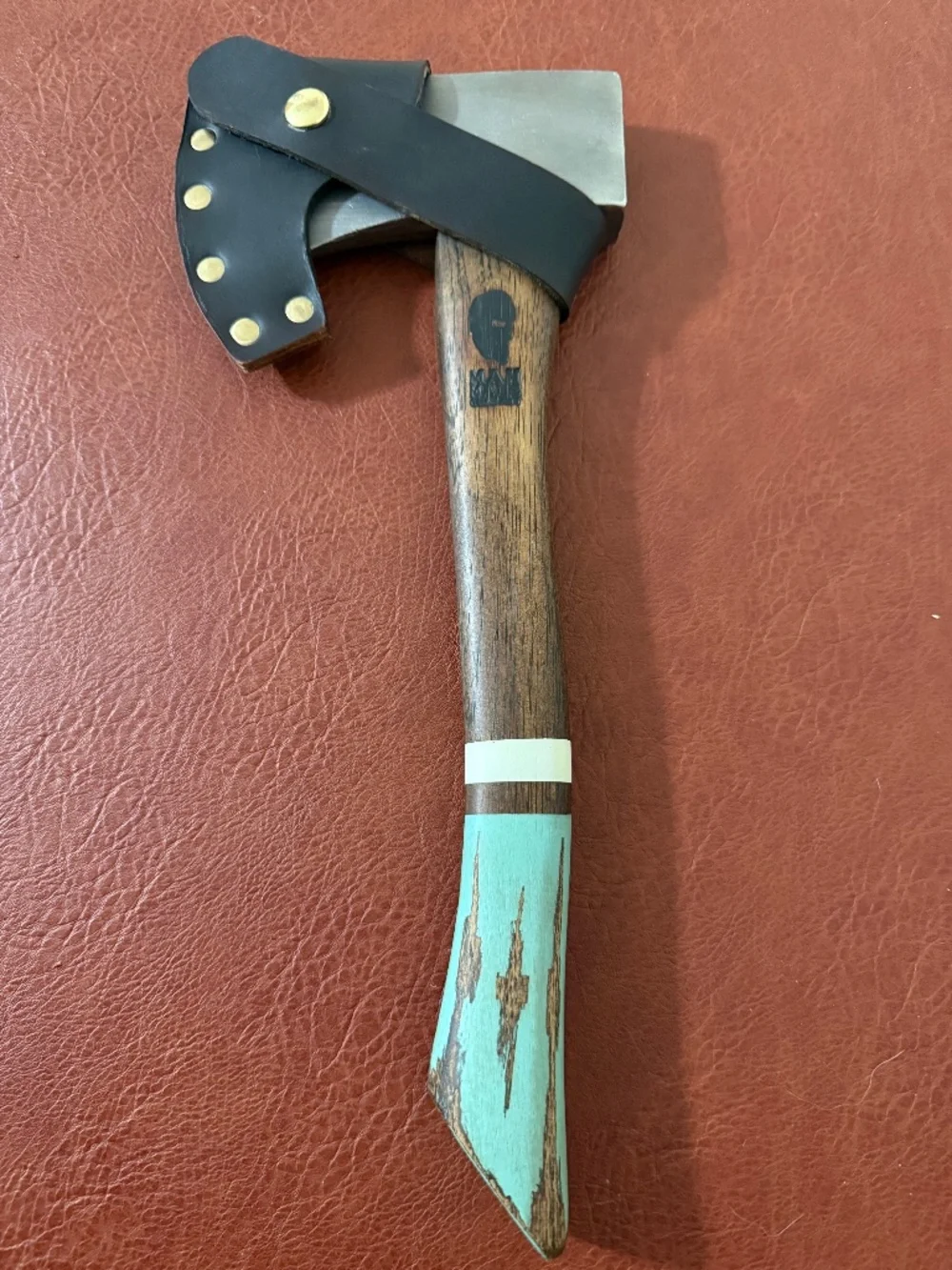 Hand Forged Hatchet With Guard